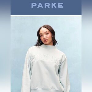 Parke NWT Artic Fleece Mockneck